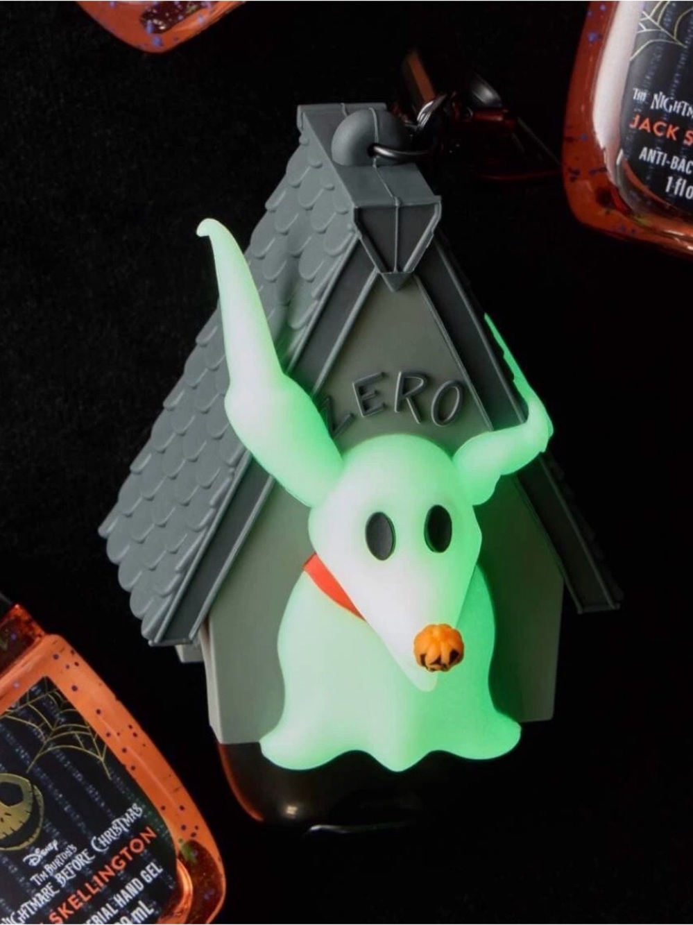 Bath & Body Works Nightmare Before Christmas Zero Light Up Pocketbac Hand +Ghost - Picture 2 of 4